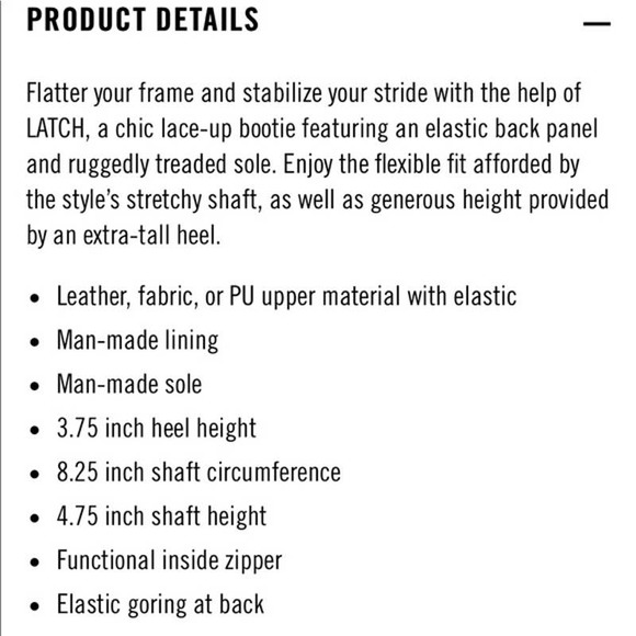 Steve Madden Latch Black Combat Boot Women's Size 8.5  LATC01S1 - Picture 9 of 9